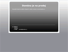 Tablet Screenshot of damika.cz